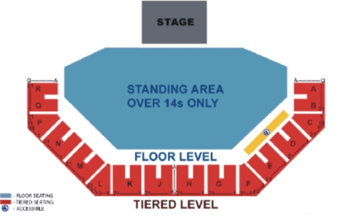 SECC Arena Glasgow - Standing